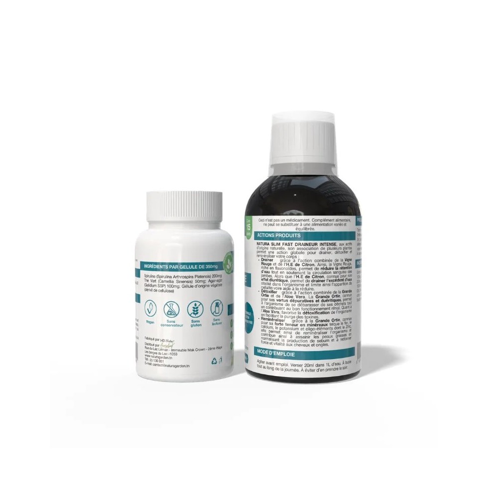 NATURA SLIM FAST ATTACK PROGRAM VUE DE GAUCHE