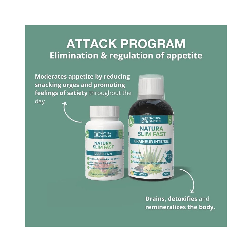 NATURA SLIM FAST ATTACK PROGRAM  ARGUMENTAIRE EN