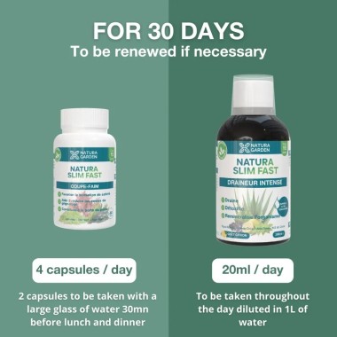 NATURA SLIM FAST ATTACK PROGRAM POSOLOGIE EN