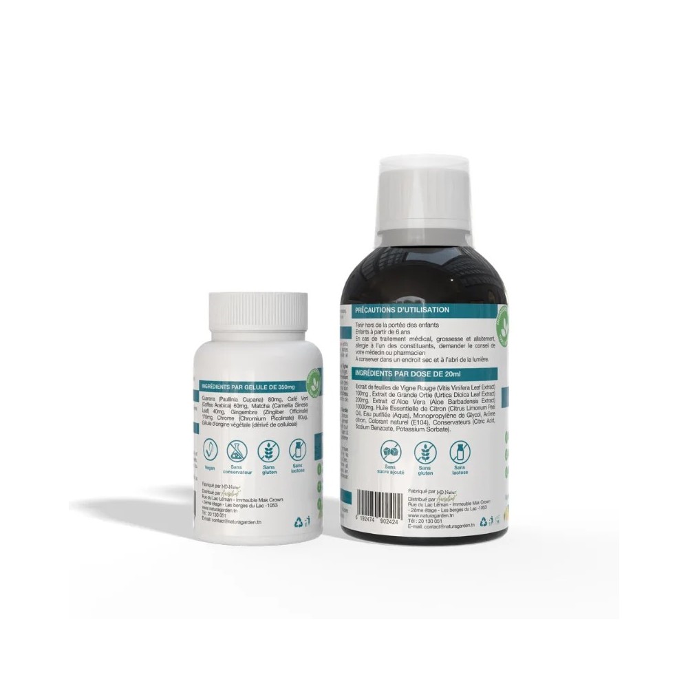 NATURA SLIM FAST PROGRAMME DÉCLENCHEUR PERTE DE POIDS VUE DE GAUCHE