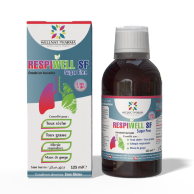 RESPIWELL SIROP 125ML SANS SUCRE
