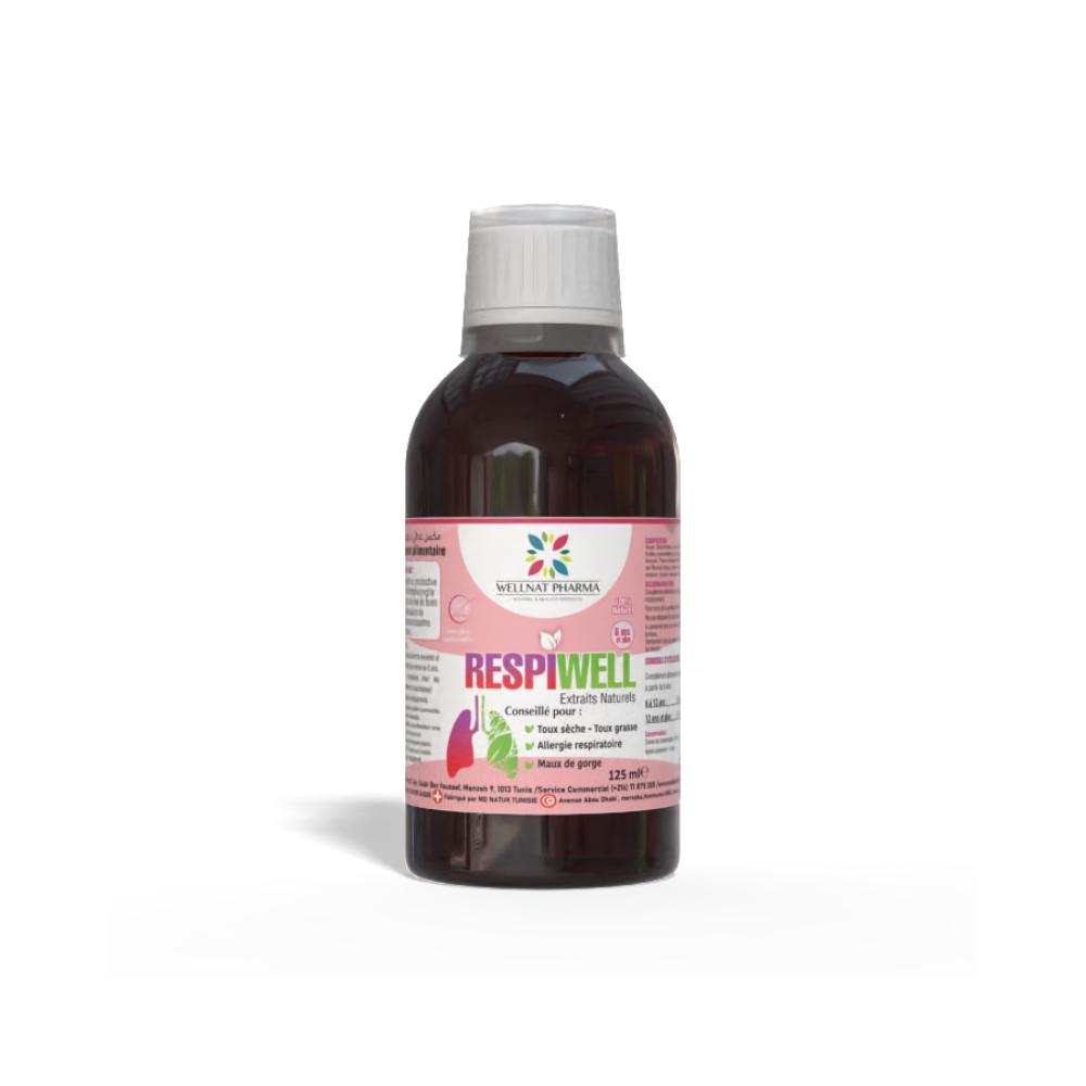 RESPIWELL SIROP 125ML BOUTEILLE