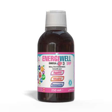 ENERGIWELL MULTIVITAMINES SIROP 250ML BOUTEILLE