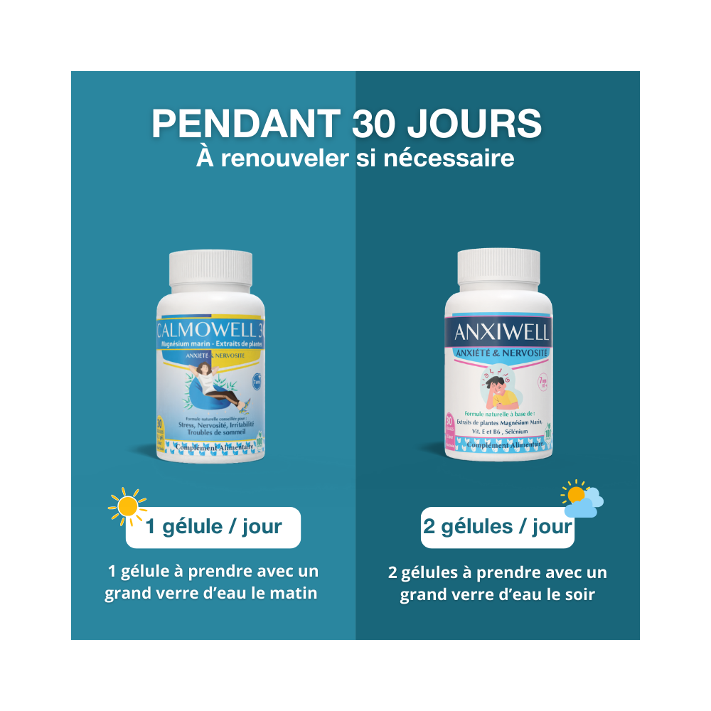 Pack Relaxation posologie FR