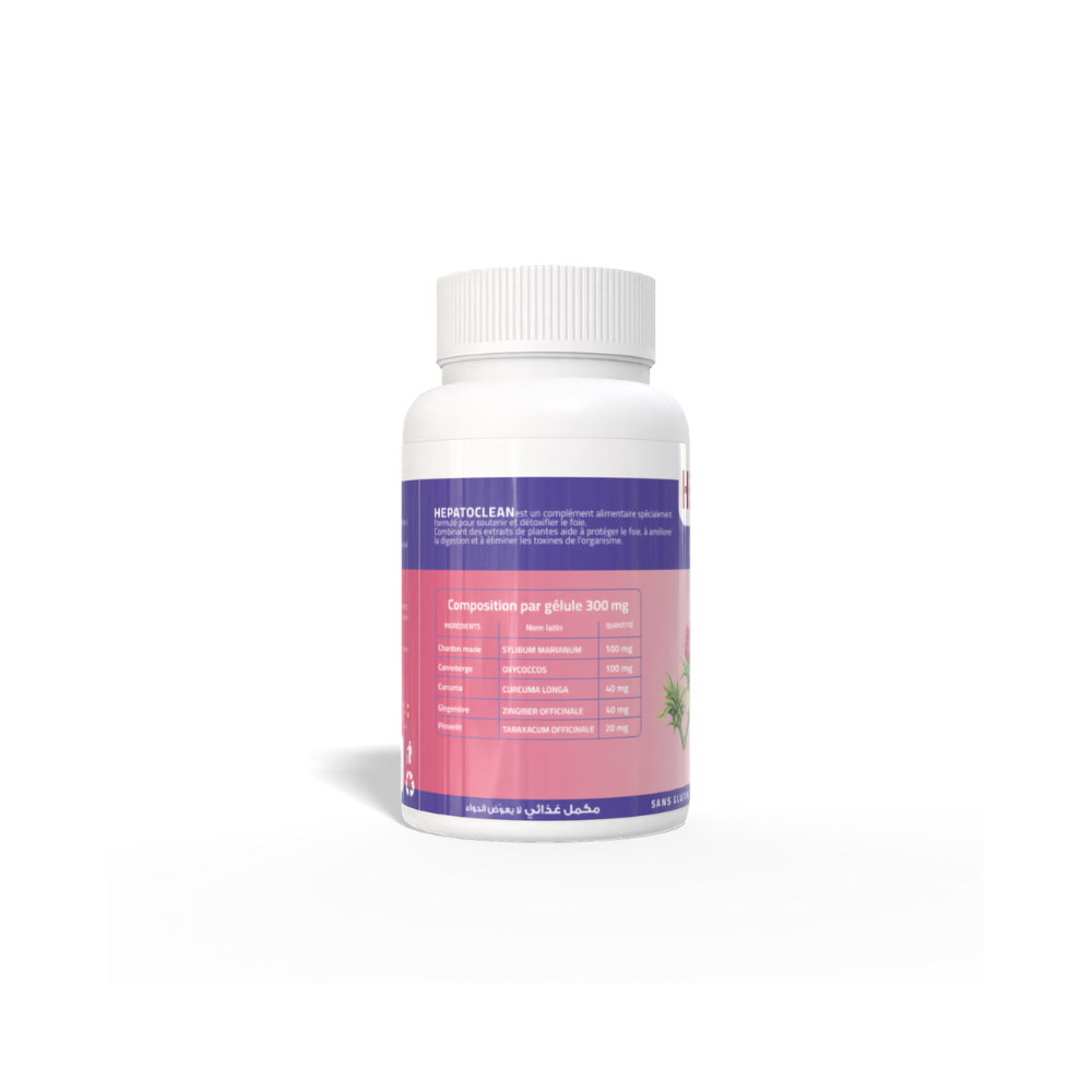 HEPATOCLEAN 30 GEL VUE DE DROITE