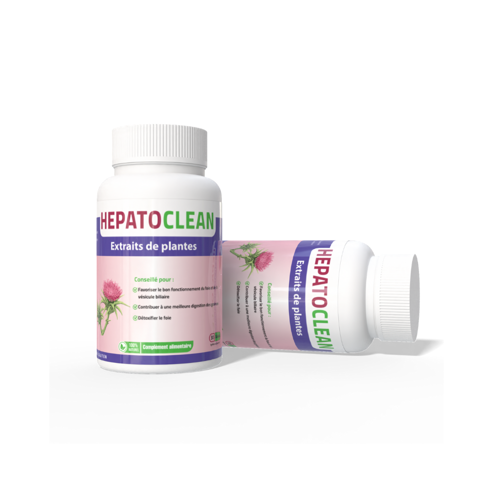 HEPATOCLEAN 30 GEL VUE DE 2 GELULIERS