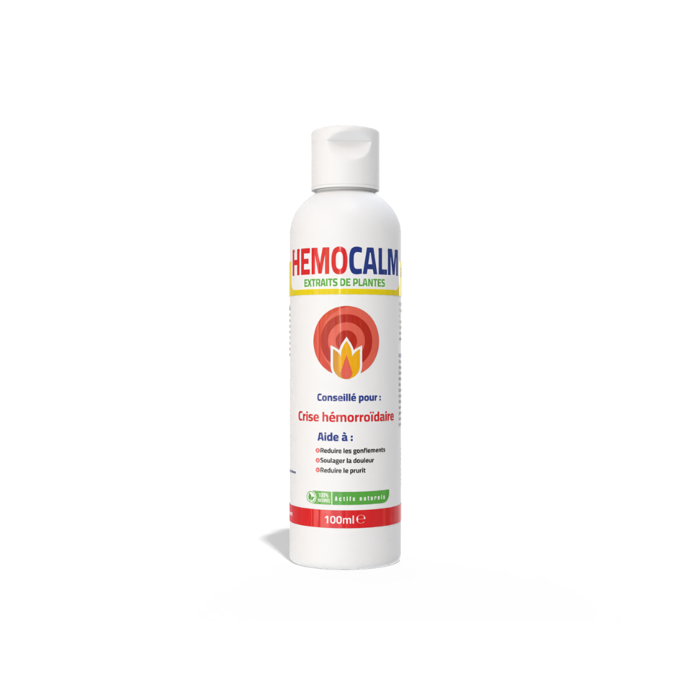 HEMOCALM GEL 100ML BOUTEILLE VUE DE FACE