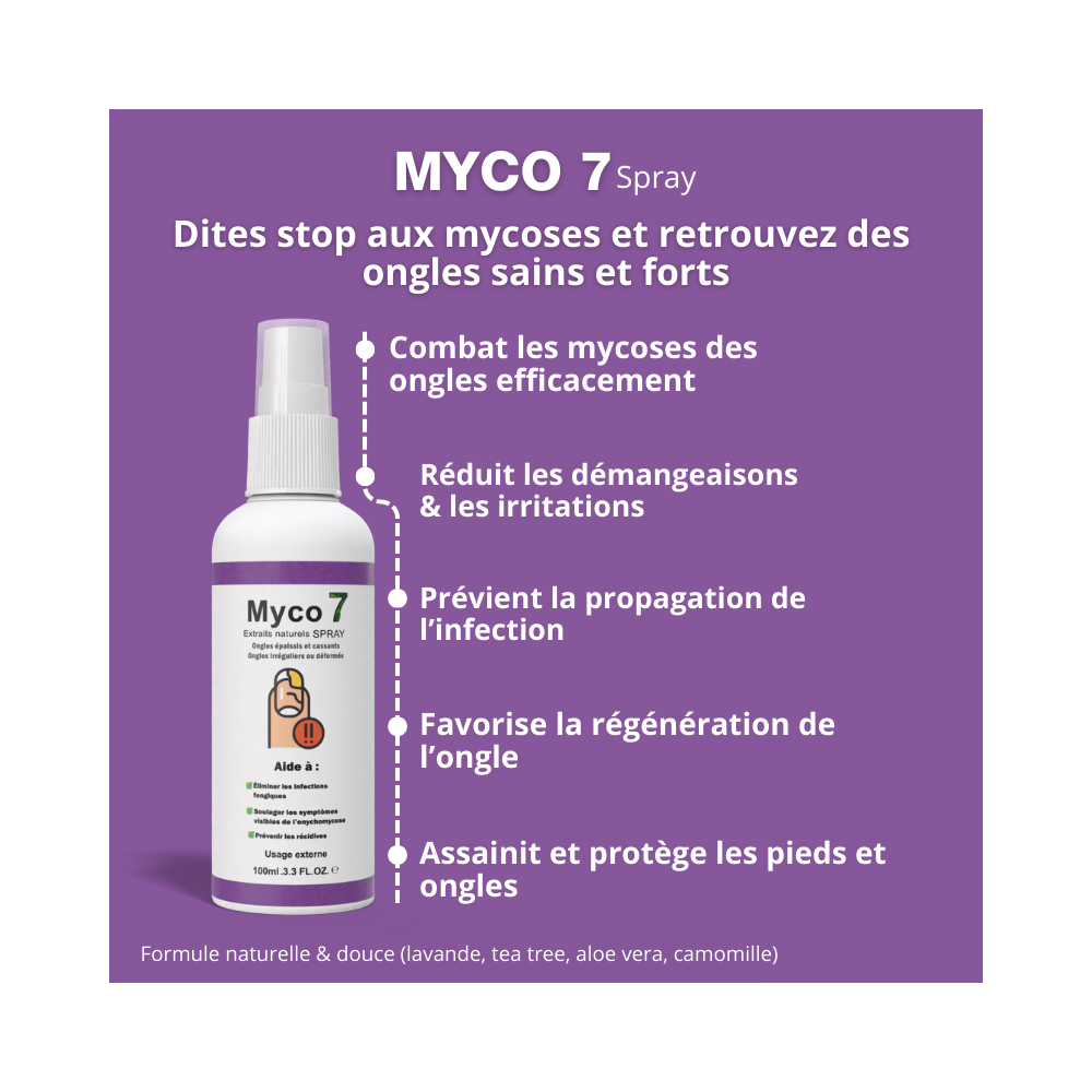 MYCO 7 Spray 100ml avantages produits fr