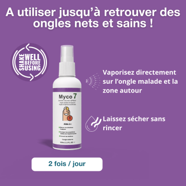 MYCO 7 Spray 100ml mode d'utilisation FR