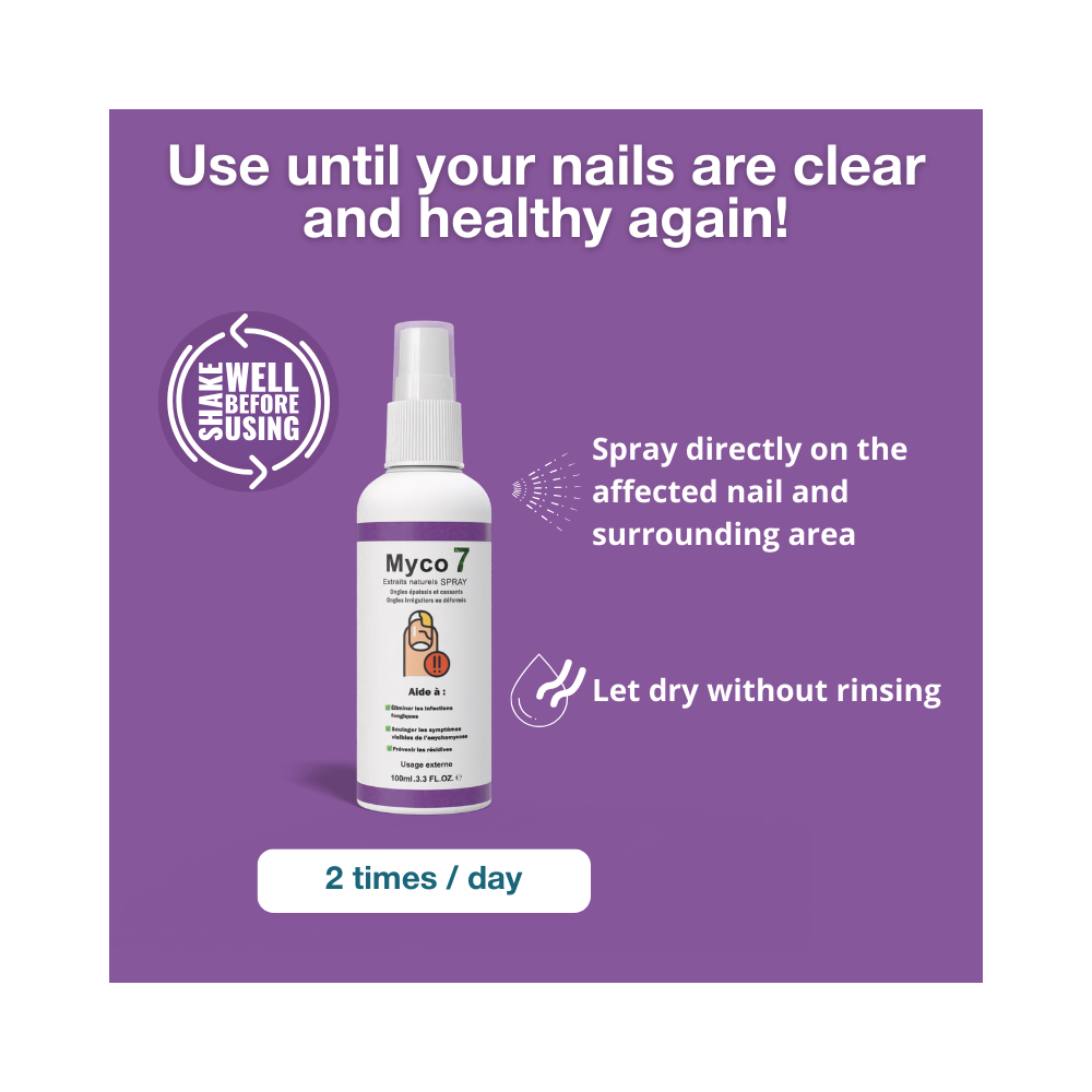 MYCO 7 Spray 100ml mode d'utilisation EN