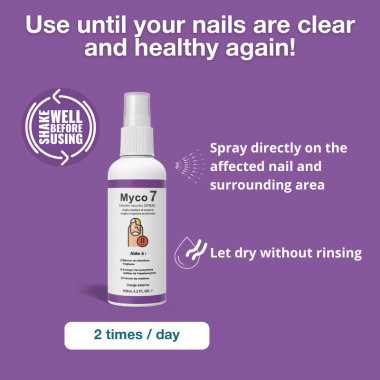 MYCO 7 Spray 100ml mode d'utilisation EN