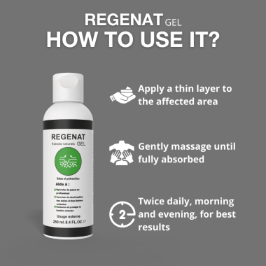 REGENAT GEL 250ML MODE D'EMPLOI EN