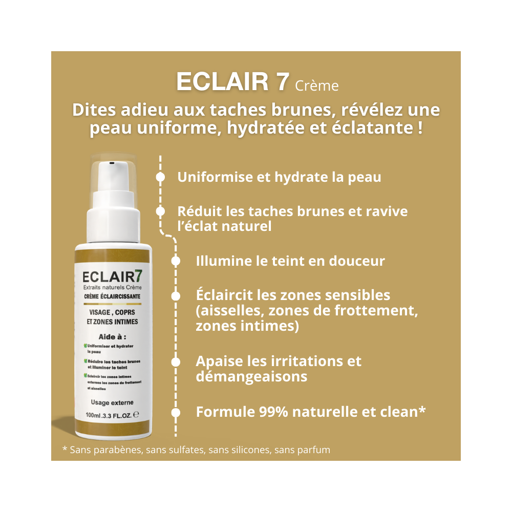 ECLAIR 7 100ML BIENFAITS PRODUIT FR