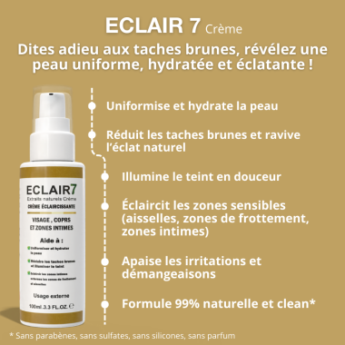 ECLAIR 7 100ML BIENFAITS PRODUIT FR