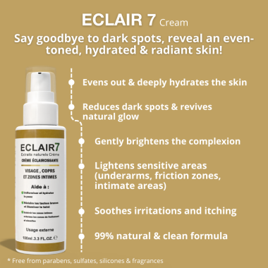 ECLAIR 7 100ML BIENFAITS PRODUIT EN