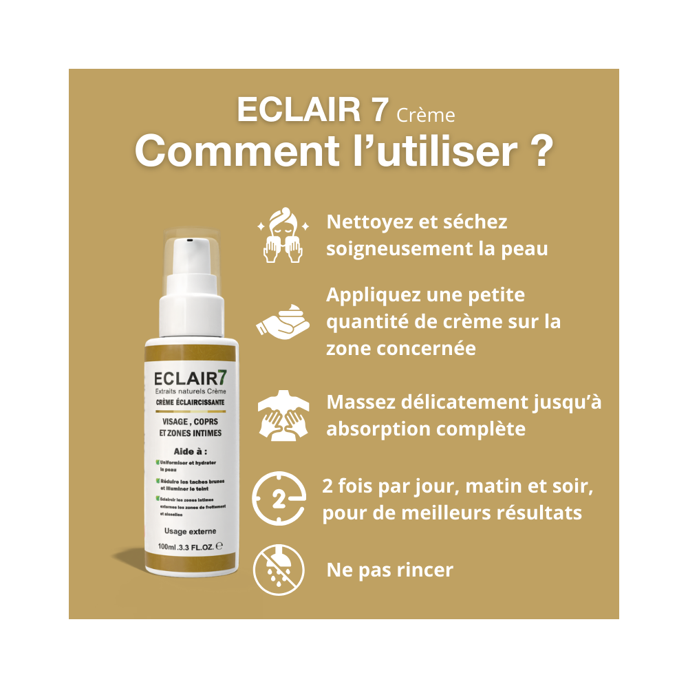 ECLAIR 7 100ML MODE D'EMPLOI FR